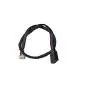 for AM4 RGB Cable for Wraith Spire RGB LED Light Socket AM4 4-Pin Connector CPU Cooler Fan (Cable Length: 12”)