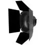 Aputure Barndoors for Aputure 120D Mark 2, Aputure 120D, Aputure 300D with Bowens Mount, Durable Metal Build, 4-Leaf Velvet Fabric, Honeycomb & Magnetic Gel Holder Aputure Barndoors for Aputure 120D Mark 2, Aputure 120D, Aputure 300D with Bowens Mount, Durable Metal Build, 4-Leaf Velvet Fabric, Honeycomb & Magnetic Gel Holder