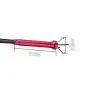 Claw Magnetic Pickup Tool Grabber Tool Grab Tool Four Claw Magnetic Pickup Tool Reverse Tool Magnetic Fixture Tool Can be Fixed into Different Shapes(red)