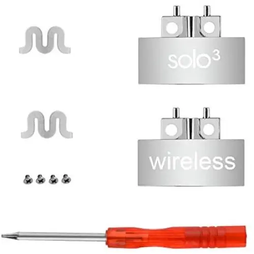 Solo 3 Replacement Parts Hinge Wireless Accessories Repair Kit Compatible with Beats by Dre A1796 Solo 3.0 Wireless Headphones (Sliver) Solo 3 Replacement Parts Hinge Wireless Accessories Repair Kit Compatible with Beats by Dre A1796 Solo 3.0 Wireless Headphones (Sliver)