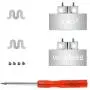 Solo 3 Replacement Parts Hinge Wireless Accessories Repair Kit Compatible with Beats by Dre A1796 Solo 3.0 Wireless Headphones (Sliver) Solo 3 Replacement Parts Hinge Wireless Accessories Repair Kit Compatible with Beats by Dre A1796 Solo 3.0 Wireless Headphones (Sliver)