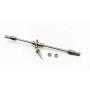 Car Metal Gear, RC Metal Gear Metal Rear Axle 1:16 Gear Bridge Rear Roller Axle Metal Upgrade Part Kit for RC Car Parts B14 B24 B16 C14 C24 B36