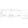 Progress Lighting P2159-104 Bath & Vanity, Nickel