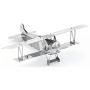 3D Metal Puzzle Models of Fokker D. VII Airplane, Black Pearl Ship and Mayflower Ship - Toy 3D Puzzle – 3 Pack