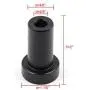 ZEKOO (4 PCS with Screws)Sliding Barn Door Hardware Longer Washer Assemblies Connecting Device Metal Steel Track Connector 2 inches Spacer Use for Door-Frame ZEKOO (4 PCS with Screws)Sliding Barn Door Hardware Longer Washer Assemblies Connecting Device Metal Steel Track Connector 2 inches Spacer Use for Door-Frame