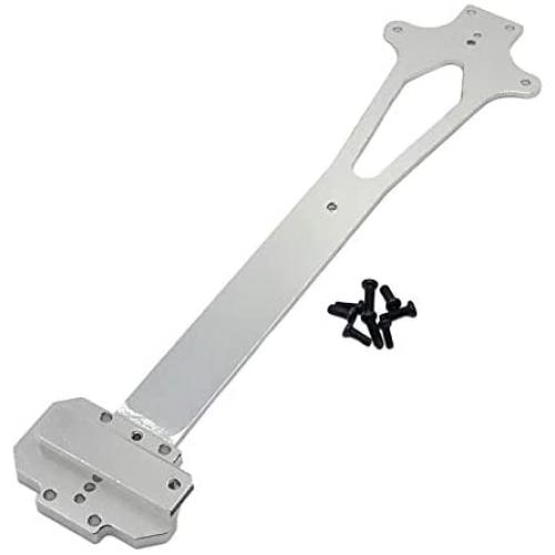 F Fityle Upgrade Metal Spare Parts Second Floor Plate for 1:12 WLtoys 124018 124019 4WD RC Model Car Buggy Crawler Replacement Accessories - Silver