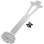 F Fityle Upgrade Metal Spare Parts Second Floor Plate for 1:12 WLtoys 124018 124019 4WD RC Model Car Buggy Crawler Replacement Accessories - Silver