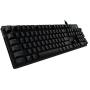 Logitech G512 SE Lightsync RGB Mechanical Gaming Keyboard with USB Passthrough - Black