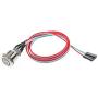 NOYITO 12mm Chassis Switch Metal Button Switch with 22inchs Extension Cable Red Yellow Blue Green Switch Symbol Suitable for Computer DIY Switch (12mm, Yellow Symbol)