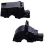 Hobbypark Metal Aluminum Gearbox Housing Cover (Shell Only, Front or Rear) for WLtoys 144001 Upgrades 1/14 RC Car Parts