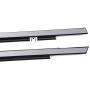 New 4 Pcs Compatible For Honda Accord 2008-2012 Weatherstrip Window Seal Car Window Moulding Trim Seal Chrome Door Outside Belt 2009 2010 2011