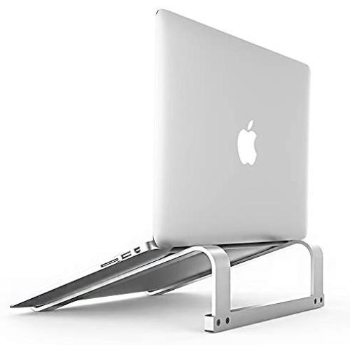 Laptop Stand for Desk，Stable MacBook Pro Stand，Ergonomic Aluminum Computer Riser for 12 13 15 16 17 inch ， Universal Computer Cooling Stand for Mac MacBook Pro Air, Lenovo, HP, Dell, More PC Notebook