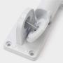 Centeraly Metal Flag Pole Holder with Screws Adjustable Heavy Duty Wall Mount Adjustable Flag Pole Bracket Multi-Position Flag Pole Mounting Bracket