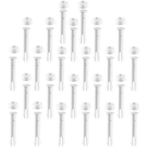 Blasoul Plastic Pool Joint Pins (24 pcs) for Intex 10ft-12ft (2016 Season & After) & 13ft-24ft (2015 Season & Before) Metal Frame Pools with Extra 24 pcs Rubber Seals Pool Replacement Parts Blasoul Plastic Pool Joint Pins (24 pcs) for Intex 10ft-12ft (2016 Season & After) & 13ft-24ft (2015 Season & Before) Metal Frame Pools with Extra 24 pcs Rubber Seals Pool Replacement Parts