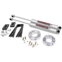 Rough Country 2'' Leveling Kit (fits) 2014-2020 F150 | N3 Shocks | Billet Suspension System | 56930