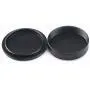 Camera Body and Rear Lens caps,Compatible with M42 (42mm) Screw Mount Camera Rear Lens and Body Cap Cover Set,(Material: Metal Space Aluminum) Camera Body and Rear Lens caps,Compatible with M42 (42mm) Screw Mount Camera Rear Lens and Body Cap Cover Set,(Material: Metal Space Aluminum)
