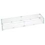 American Fireglass Tempered Glass Flame Guard for 48'' X 6'' Linear Drop-in Fire Pit Pan