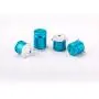 Metal Thumbsticks Joysticks for Xbox One, Aluminum Alloy ABXY Bullet Buttons Analog Grip Replacement Parts for Xbox One, Xbox One S/X, Xbox Series X Controllers with Installation Tools(Blue)
