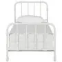 DHP Jenny Lind Metal Twin Bed Frame in White DHP Jenny Lind Metal Twin Bed Frame in White