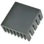 Gumps grocery 10PCS Radiating Fan 20x20x10mm Black Slot Routing CPU Cooling Fin Heat Sink