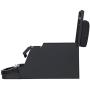 Smittybilt 31815 Security Stereo Floor Console in Denim Black for 1976-1995 Jeep Wranglers