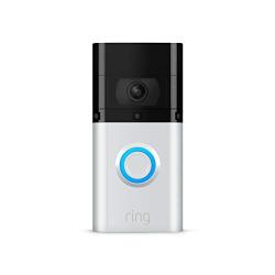 Ring Video Doorbell 3 Plus – enhanced wifi, improved motion detection, 4-second video previews, easy installation