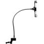 CTA Digital: Heavy-Duty Security Gooseneck Clamp Stand for 7-14'' Tablets/Apple iPad 10.2-Inch (7th & 8thGen.), iPad Air 3, iPad Mini 5, 12.9-Inch iPad Pro, iPad Gen 6 & More