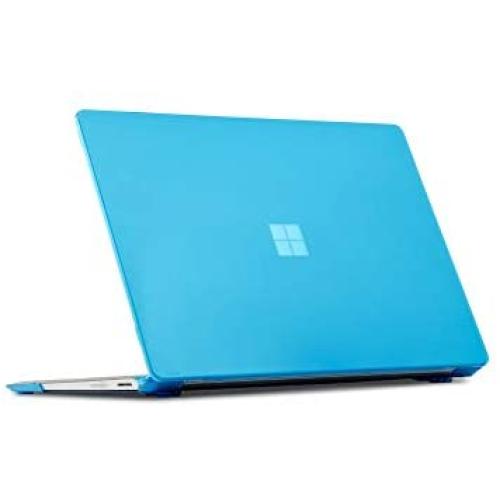 mCover Hard Shell Case for 13.5-inch Microsoft Surface Laptop 3 Computer with Metal Keyboard (NOT Compatible w/ Surface Laptop 3 / 2 / 1 Models w/ Alcantara, Surface Book and Tablet) - SL3-MK Aqua