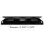 Hisencn Grill Repair Kit Compatible with Kenmore 146.16198211, 146.23676310, 146.34611410, 146.23678310, 146.10016510, 146.16197210, 146.16132110, 146.34461410 Burner, Porcelian Heat Plate, Crossover