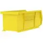Akro-Mils 30224 AkroBins Plastic Storage Bin Hanging Stacking Containers, (11-Inch x 4-Inch x 4-Inch), Yellow, (12-Pack) (30224YELLO)