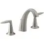 Bathroom Faucet by KOHLER, Bathroom Sink Faucet, Alteo Collection, 2 Handle Widespread Faucet with Metal Drain, Brushed Nickel, K-45102-4-BN Bathroom Faucet by KOHLER, Bathroom Sink Faucet, Alteo Collection, 2 Handle Widespread Faucet with Metal Drain, Brushed Nickel, K-45102-4-BN