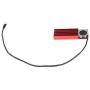 JMT M.2 2280 SSD Heatsinks with 20mm DC5V DC12V 3pin Fan Powerful Cooling Radiator for PCIE NVME SATA M.2 SSD Cooler (DC5V Fan,Red)