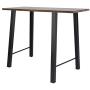Tengchang 28 Tall Metal Dinning Table Leg Cast Iron Desk Legs, Industrial style Trapezoid Furniture Legs, Set of 2