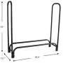 Everflying 4ft Firewood Rack Outdoor Log Holder for Fireplace Heavy Duty Wood Stacker for Patio Deck Metal Kindling Logs Storage Stand Steel Tubular Wood Pile Racks Outside Fire Place Tools Everflying 4ft Firewood Rack Outdoor Log Holder for Fireplace Heavy Duty Wood Stacker for Patio Deck Metal Kindling Logs Storage Stand Steel Tubular Wood Pile Racks Outside Fire Place Tools