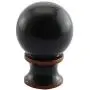 DZS Elec 1PC Brown Ball Lamp Finial Oil Rubbed Bronze Metal Ball Lamp Finial 1-1/2 Inch DZS Elec 1PC Brown Ball Lamp Finial Oil Rubbed Bronze Metal Ball Lamp Finial 1-1/2 Inch