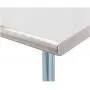 Rockpoint Carmona Tall NSF Stainless-Steel Commercial Kitchen Work Table with Backsplash and Adjustable Shelf, 60 x 24 Inch Rockpoint Carmona Tall NSF Stainless-Steel Commercial Kitchen Work Table with Backsplash and Adjustable Shelf, 60 x 24 Inch