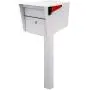 Mail Boss 7122, White In-Ground Mounting Post, 43 x 4 x 4 inches, for Use with Mailbox Mail Boss 7122, White In-Ground Mounting Post, 43 x 4 x 4 inches, for Use with Mailbox