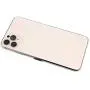 Group Vertical Replacement Back Glass Full Midframe Assembly Compatible with Apple iPhone 11 Pro Max (A2161, A2220, A2218) (6.5'') (Gold) Group Vertical Replacement Back Glass Full Midframe Assembly Compatible with Apple iPhone 11 Pro Max (A2161, A2220, A2218) (6.5'') (Gold)