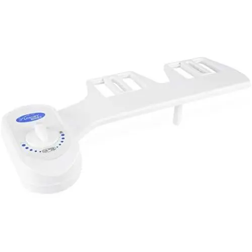 GARLAT Bidet for Toilet - Self Cleaning Nozzle - Easy Water Pressure Adjustment With 6 Pattern - Easy to Install - Brass Inlet Valve Metal Hose - Non Electric GARLAT Bidet for Toilet - Self Cleaning Nozzle - Easy Water Pressure Adjustment With 6 Pattern - Easy to Install - Brass Inlet Valve Metal Hose - Non Electric