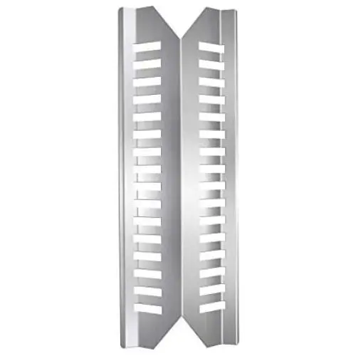 Grill Heat Plate Replacement for Select Broil-Mate 24025HNT 30030HNT and Master Forge 30030MSF, Stainless Steel Heat Tent Shield Plate for Select Fiesta Gas Grills Grill Heat Plate Replacement for Select Broil-Mate 24025HNT 30030HNT and Master Forge 30030MSF, Stainless Steel Heat Tent Shield Plate for Select Fiesta Gas Grills