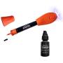 UV Light Curing Glue Liquid Plastic Welder Adhesive Kit 5 Seconds Fix/Fill/Seal/Bond/Repair Almost Anything - Waterproof and Heat-Resistant-(4g+8g Bonus)