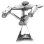 Metal Earth Fascinations Star Trek USS Enterprise NCC-1701 3D Metal Model Kit