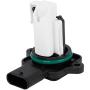X AUTOHAUX Car Mass Air Flow Sensor Meter MAF Sensor Replacement for for BMW 528i 2011 13627593624 5WK97512Z