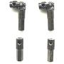 WPL Upgrade DIY Modified Accessories Full Metal Spare Part with Metal Shaft Shell Official OP Fitting for B14 B24 C14 C24 C34