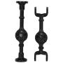 Dilwe RC Car Axle Set, Metal Upgrade Part Fit for WPL 1/16 B14 B24 B26 C14 C24 RC Car Modification