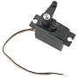 Binory Upgrade Metal 5 Wire Gear Servo + Swing Arm Part Compatible with WLTOYS 144001 1/14 RC Car