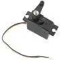 Binory Upgrade Metal 5 Wire Gear Servo + Swing Arm Part Compatible with WLTOYS 144001 1/14 RC Car