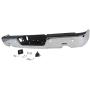 2009-2013 Dodge Ram Pickup 1500 Rear Step Bumper Chrome Assy (W/Sensor Hole, W/Dual Exhaust Cut-Outs) CH1103119