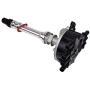 A-Team Performance Complete Direct EFI Distributor 6 Cylinders Vortec Male Cap Compatible with Chevy Chevrolet GM 90° V6 4.3L / 262 1995-2007, Black Cap