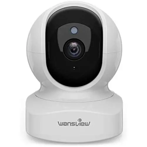 Home Security Camera, Baby Camera,1080P HD Wansview Wireless WiFi Camera for Pet/Nanny, Motion Alerts, 2 Way Audio, Night Vision, Compatible with Alexa Echo Show, with TF Card Slot and Cloud